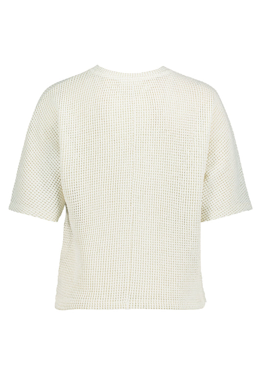 Sweat Kurz 1/2 Arm Offwhite Bild 2