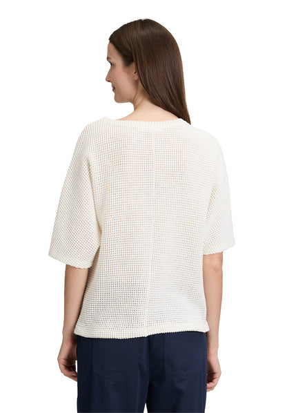 Sweat Kurz 1/2 Arm Offwhite Bild 4