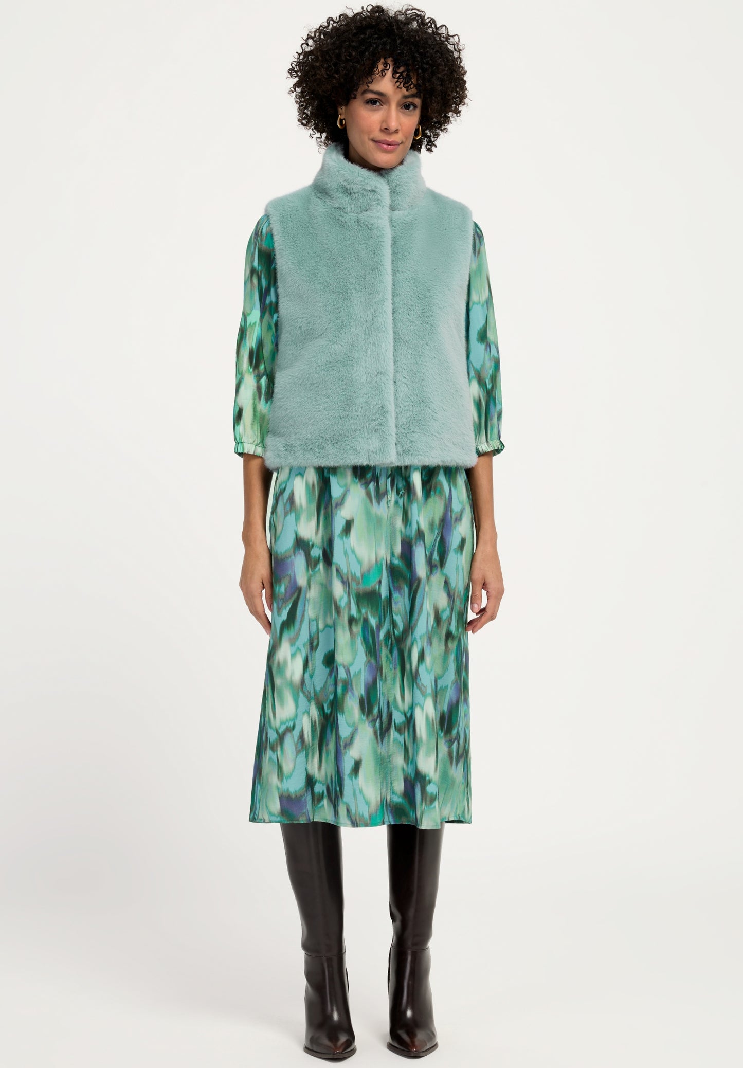 TABEA stone blue melange Bild 6