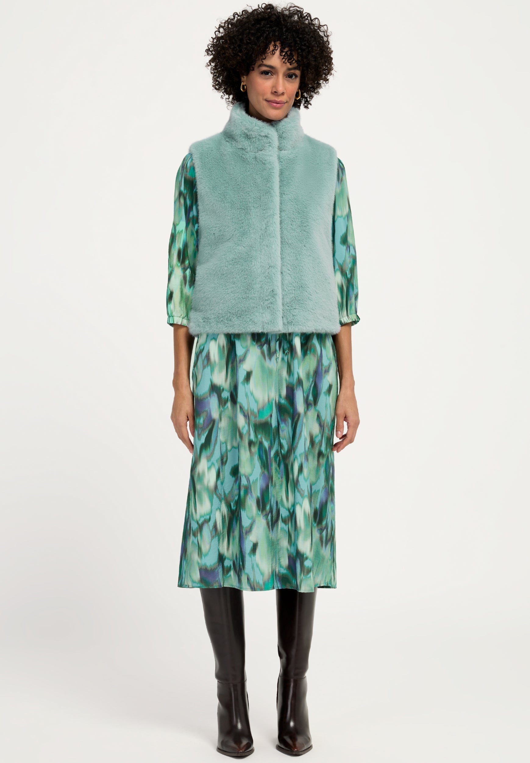 TABEA stone blue melange Bild 6