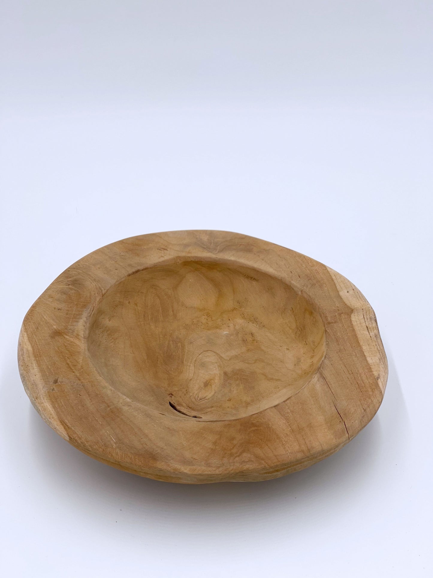 Schale Teak H9 D30cm Braun Bild 4