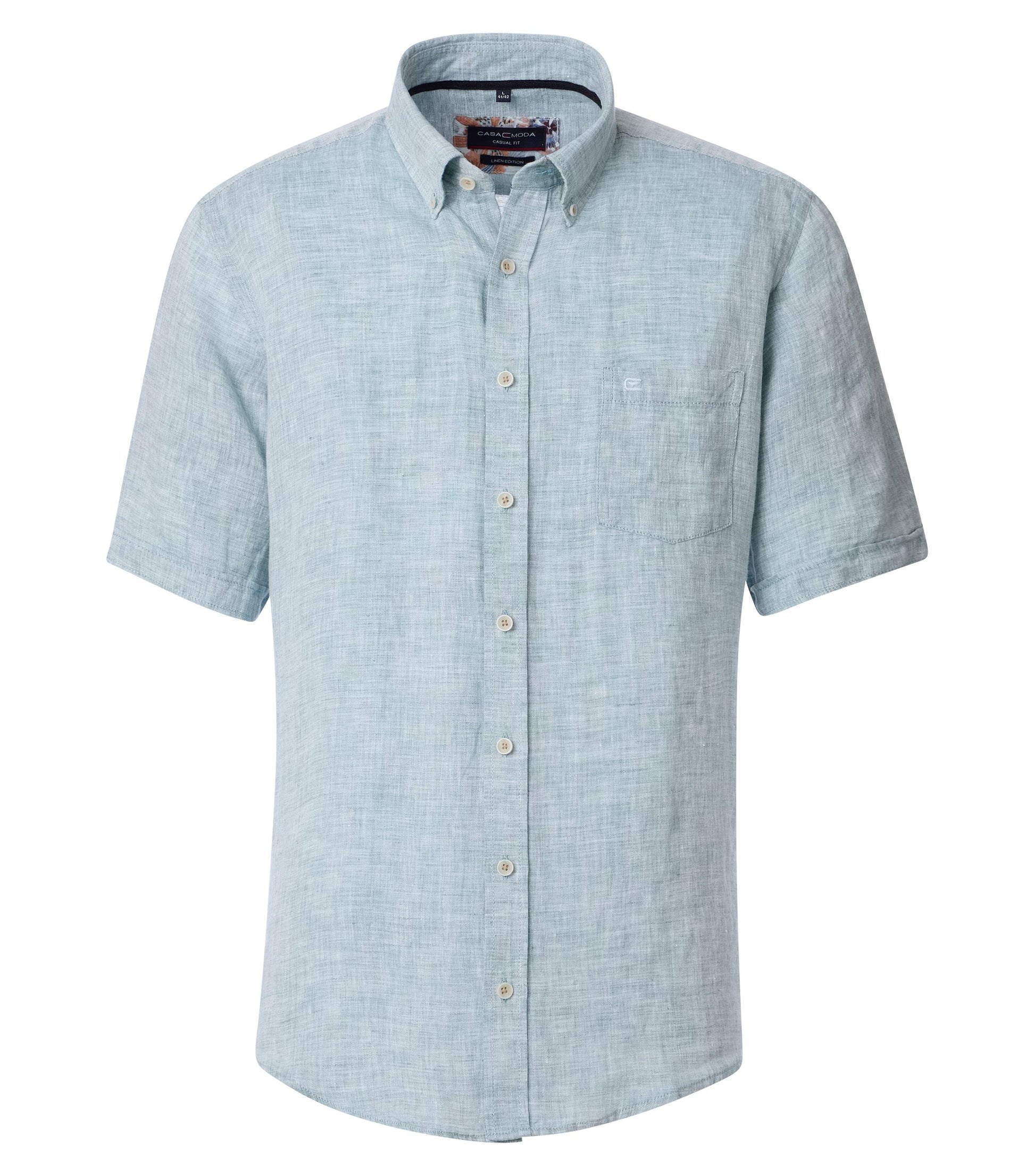 B.D. Casual Short 1/2Arm 150 aqua bis petrol Bild 1