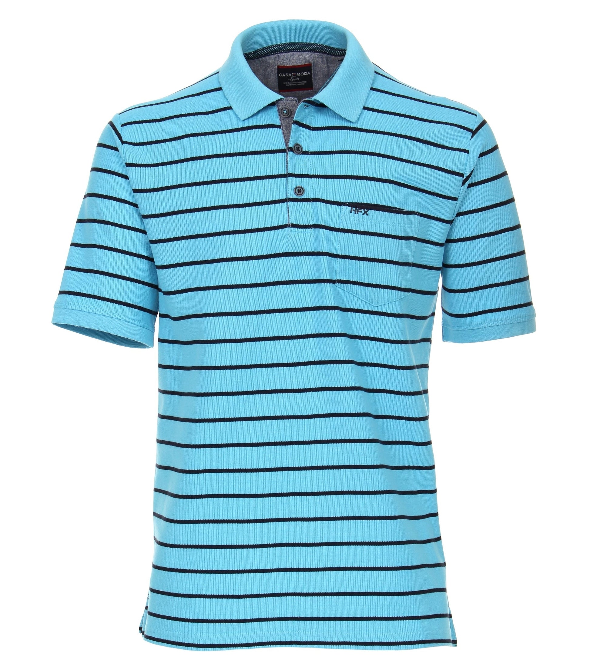CASAMODA Polo 1/2 Arm gemustert 142 Bild 1