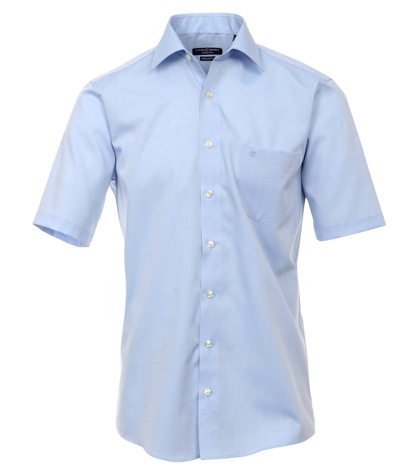Chambray Hemd Halbarm uninah 008060 10 blau Bild 1