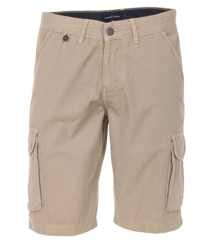 Gewebt Shorts uni 658 beige Bild 1