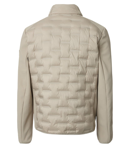 Materialmixjacke 659 beige Bild 5