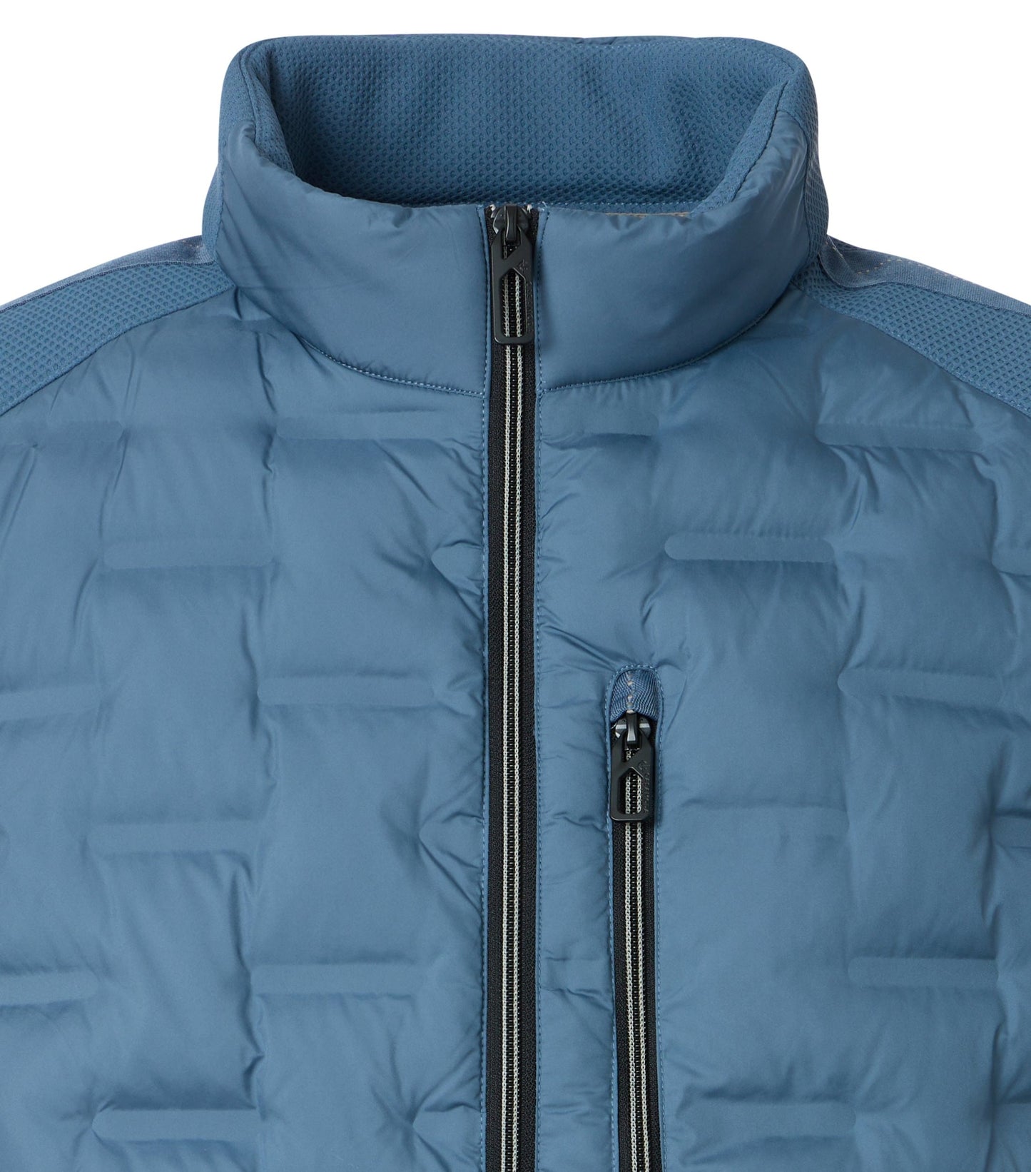 Hybrid Weste 116 blau Bild 3