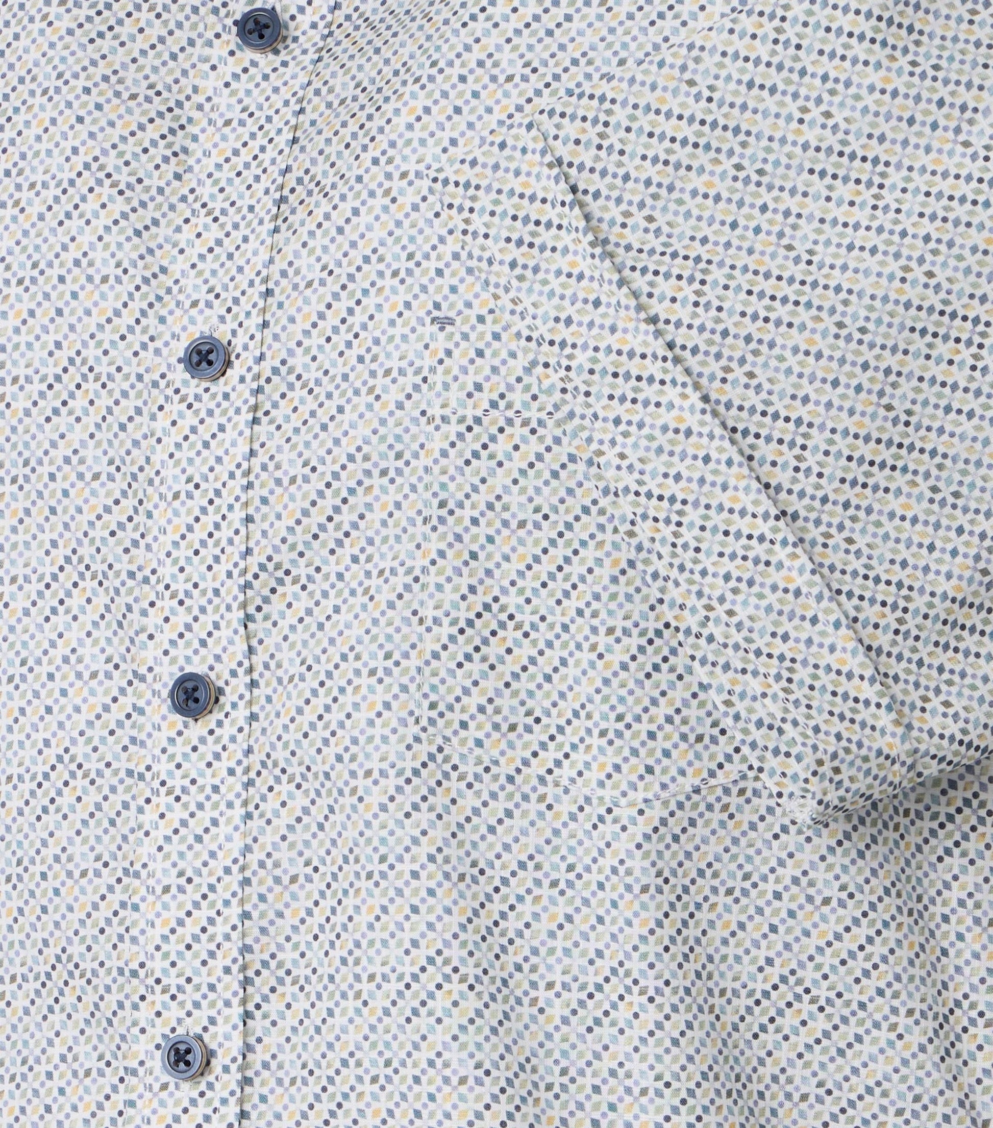 Kent Casual Fit Short 1/2Arm 700 silber Bild 2