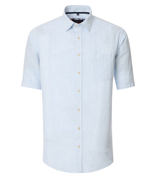 Kent Casual Short 1/2Arm 100 blau Bild 1