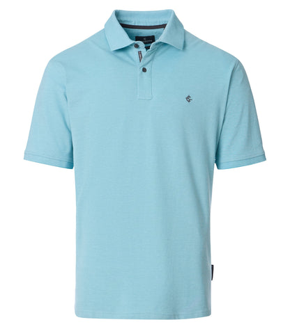 Polo-Shirt uni 004470 397 tUErkis Bild 1