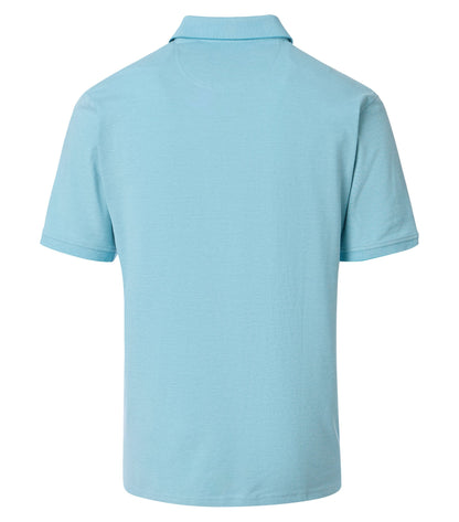 Polo-Shirt uni 004470 397 tUErkis Bild 4