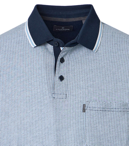 Polo-Shirt 118 blau Bild 3