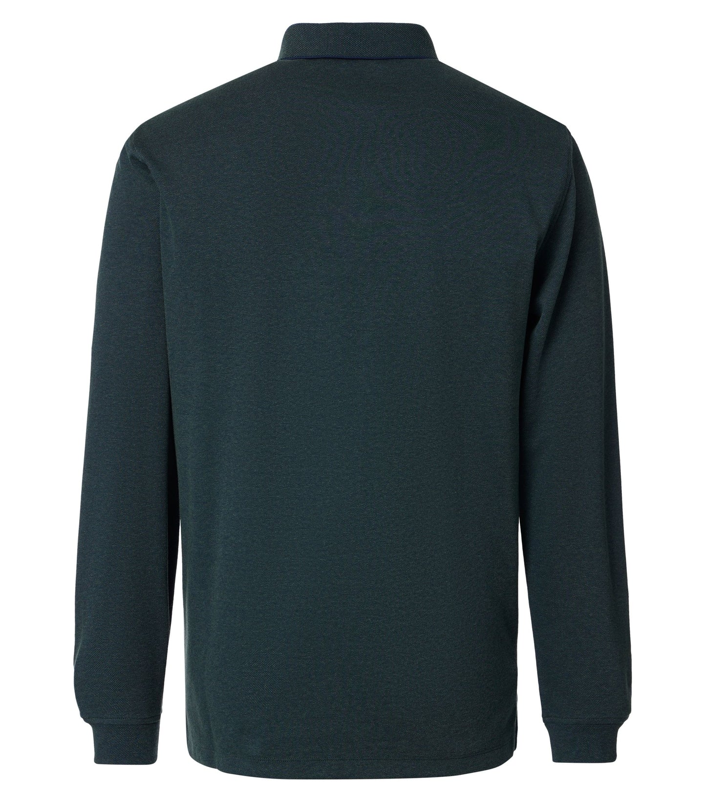 Polo-Shirt Langarm gestreift 337 grUEn Bild 3