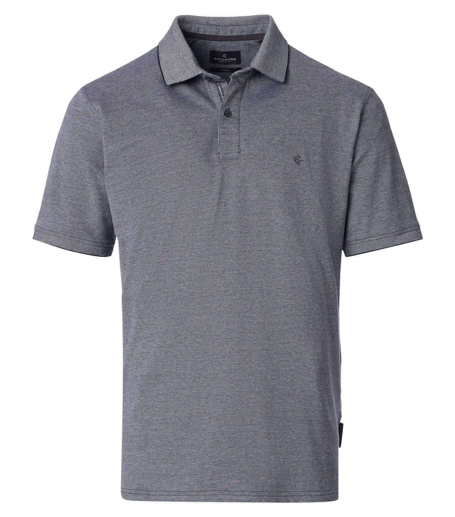 Polo-Shirt uni 004470 108 blau Bild 1