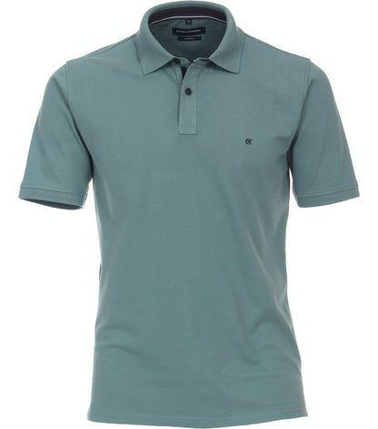 Polo-Shirt uni 004470 393 tUErkis Bild 1
