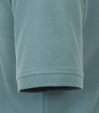 Polo-Shirt uni 004470 393 tUErkis Bild 2