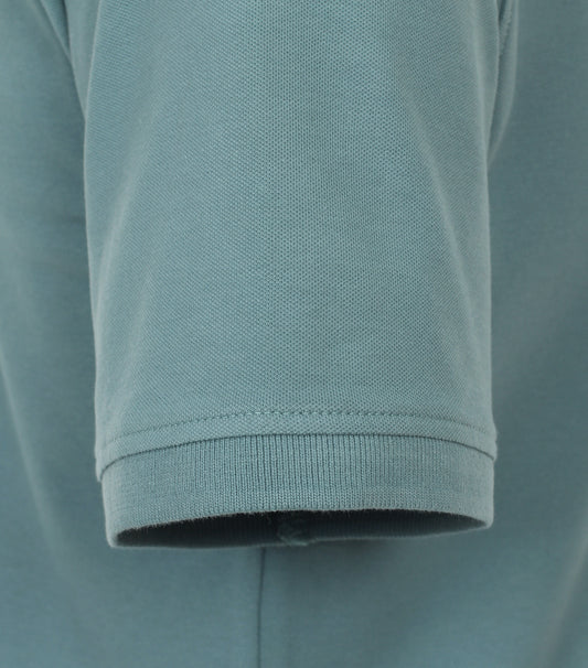 Polo-Shirt uni 004470 393 tUErkis Bild 2