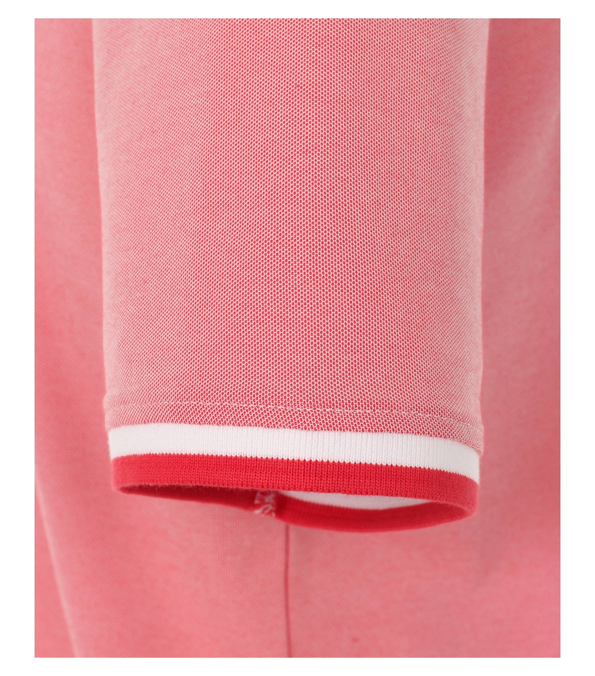 Polo-Shirt uni 429 rot Bild 2