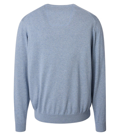 Pullover V-Neck NOS 117 blau Bild 3