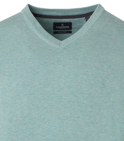 Pullover V-Neck NOS 333 grUEn Bild 3