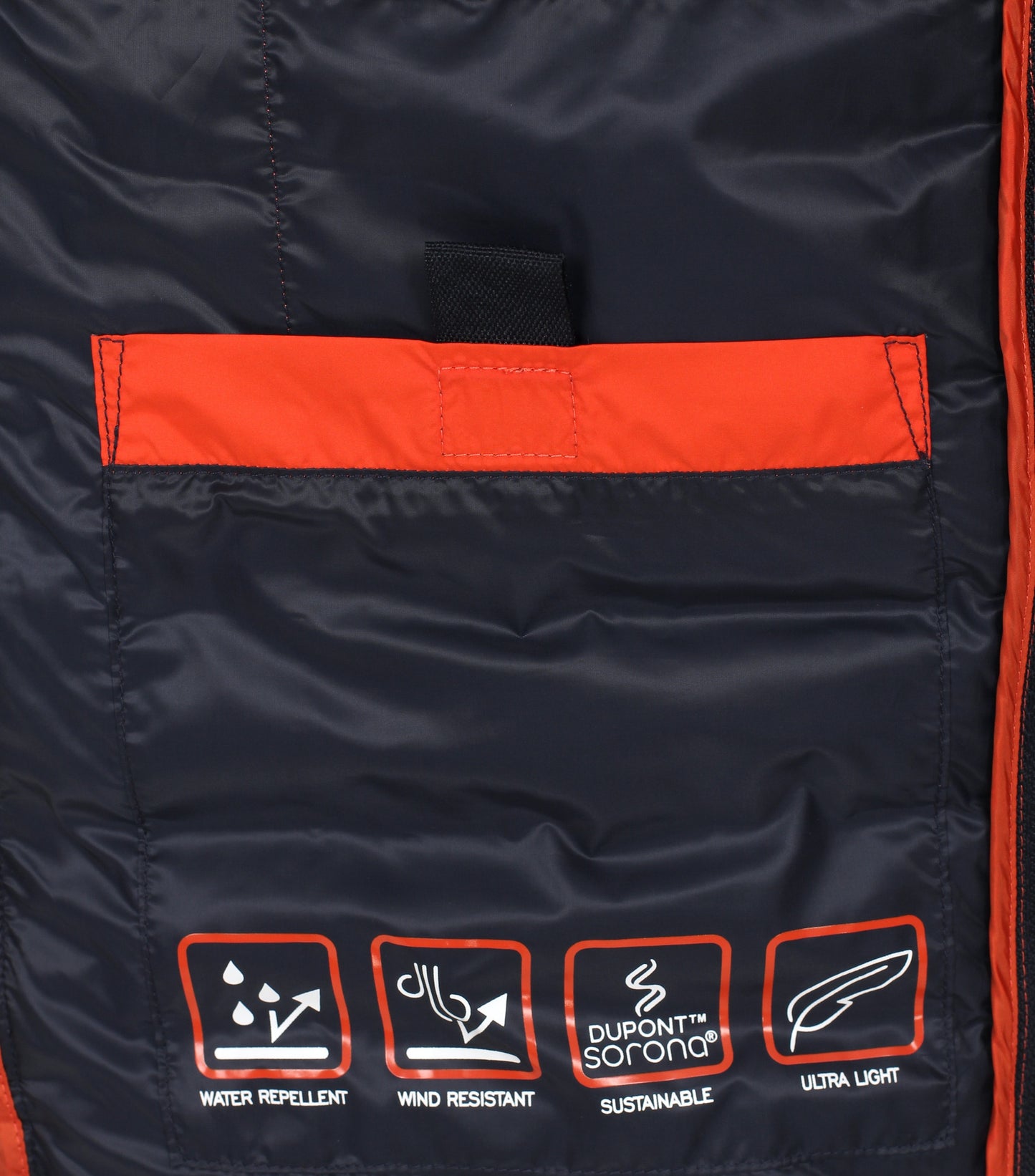 SNOS Outdoor Weste 457 orange Bild 2