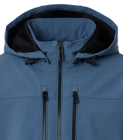 Softshell Jacke 116 blau Bild 4