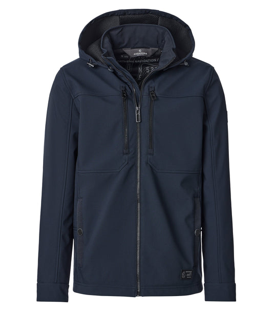 Softshell Jacke mit abnehmb. K 108 blau Bild 1