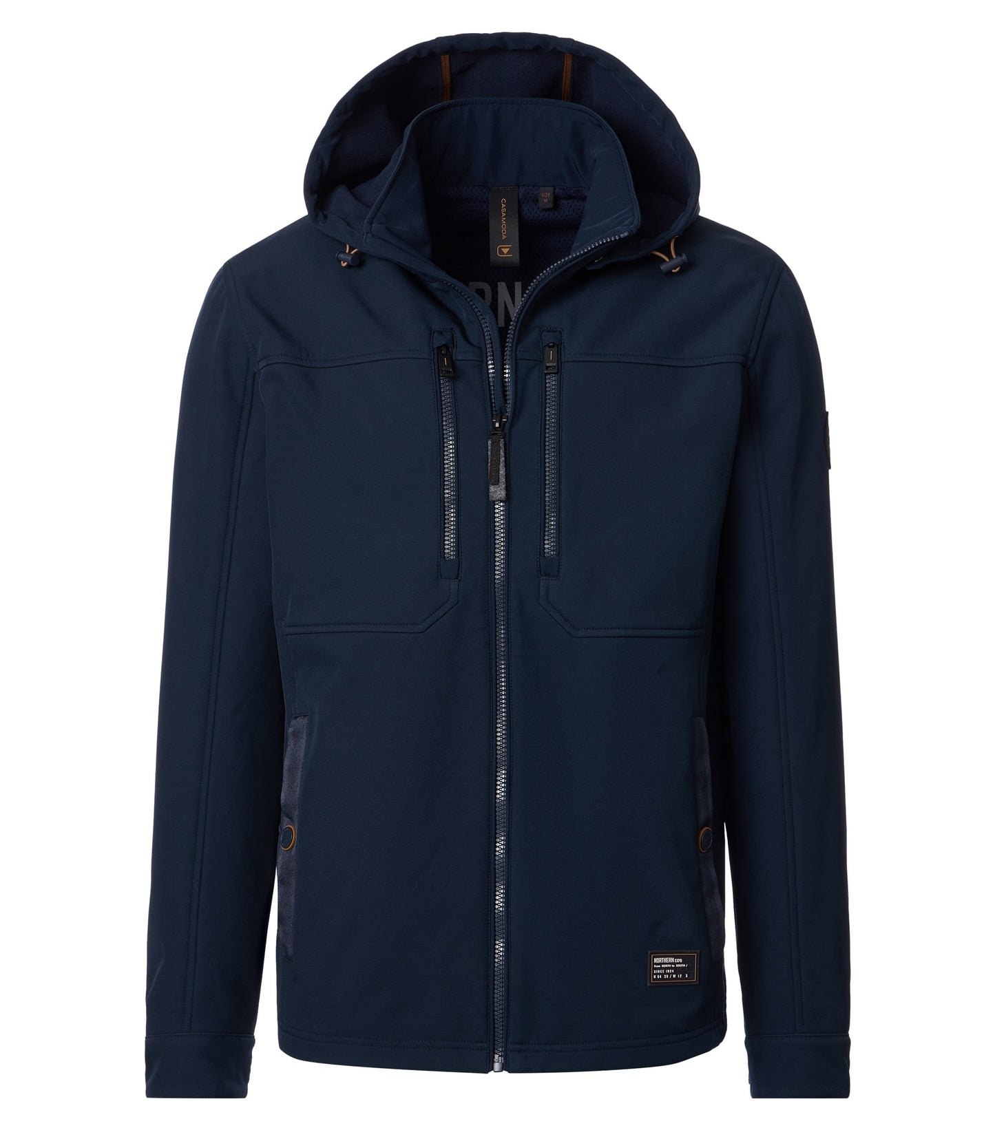 Softshelljacke mit Kapuze 108 blau Bild 1