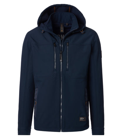 Softshelljacke mit Kapuze 108 blau Bild 1