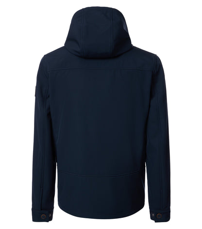 Softshelljacke mit Kapuze 108 blau Bild 5