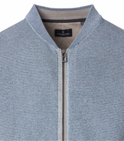 Strickjacke SNOS 122 blau Bild 2