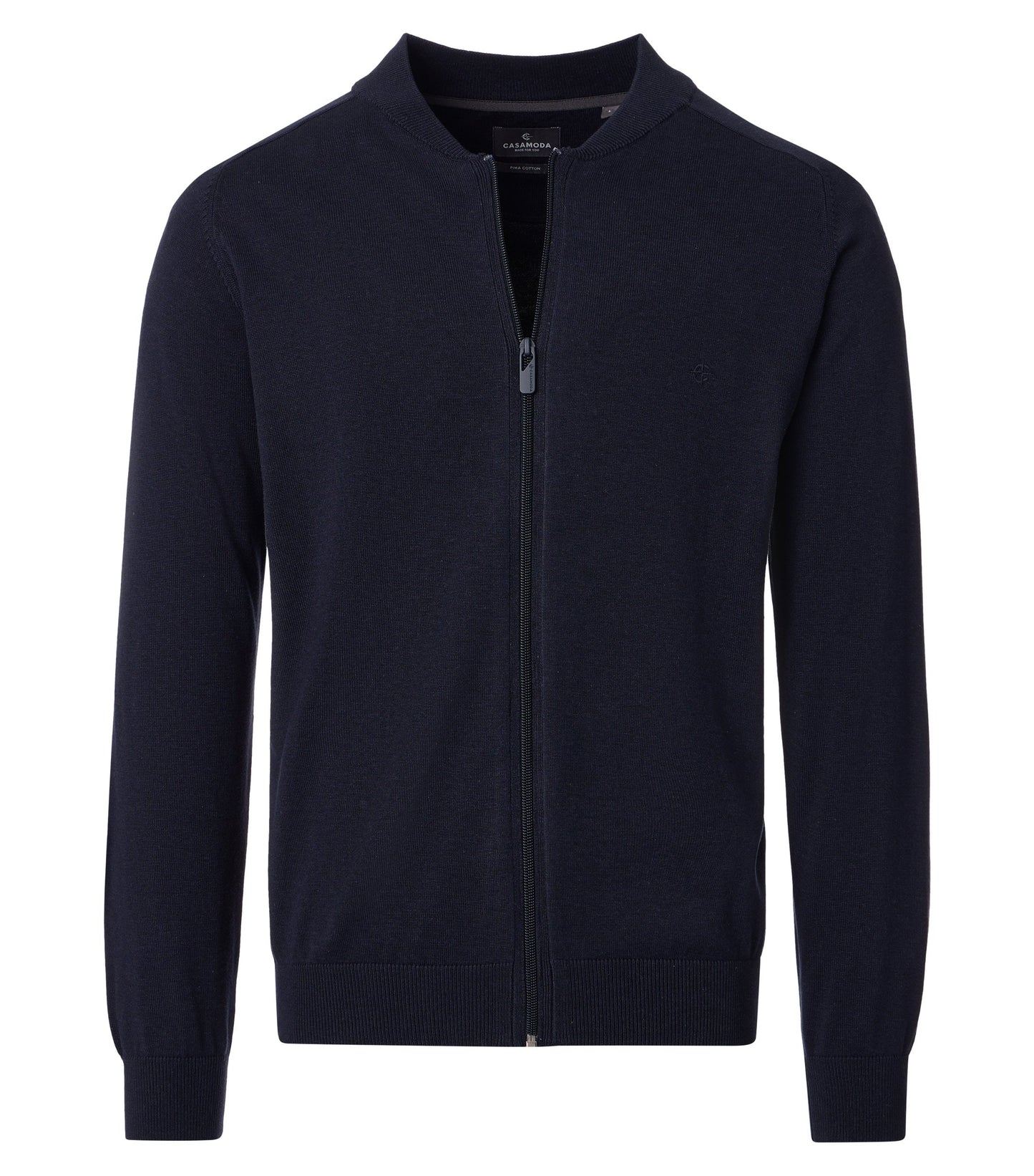Strickjacke uni 004440 135 blau Bild 1