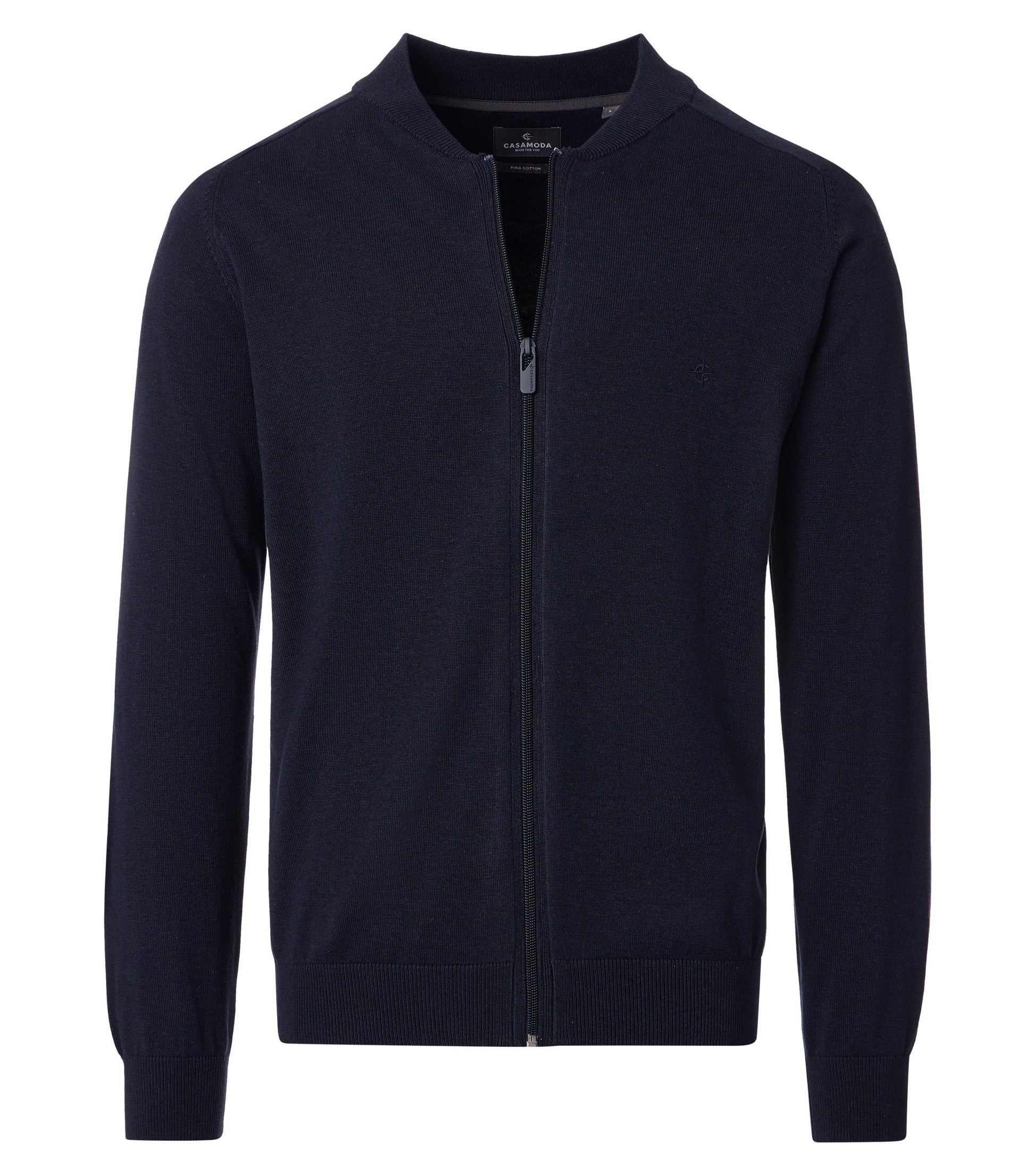 Strickjacke uni 004440 135 blau Bild 1
