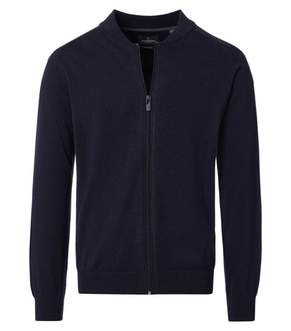 Strickjacke uni 004440 135 blau Bild 1