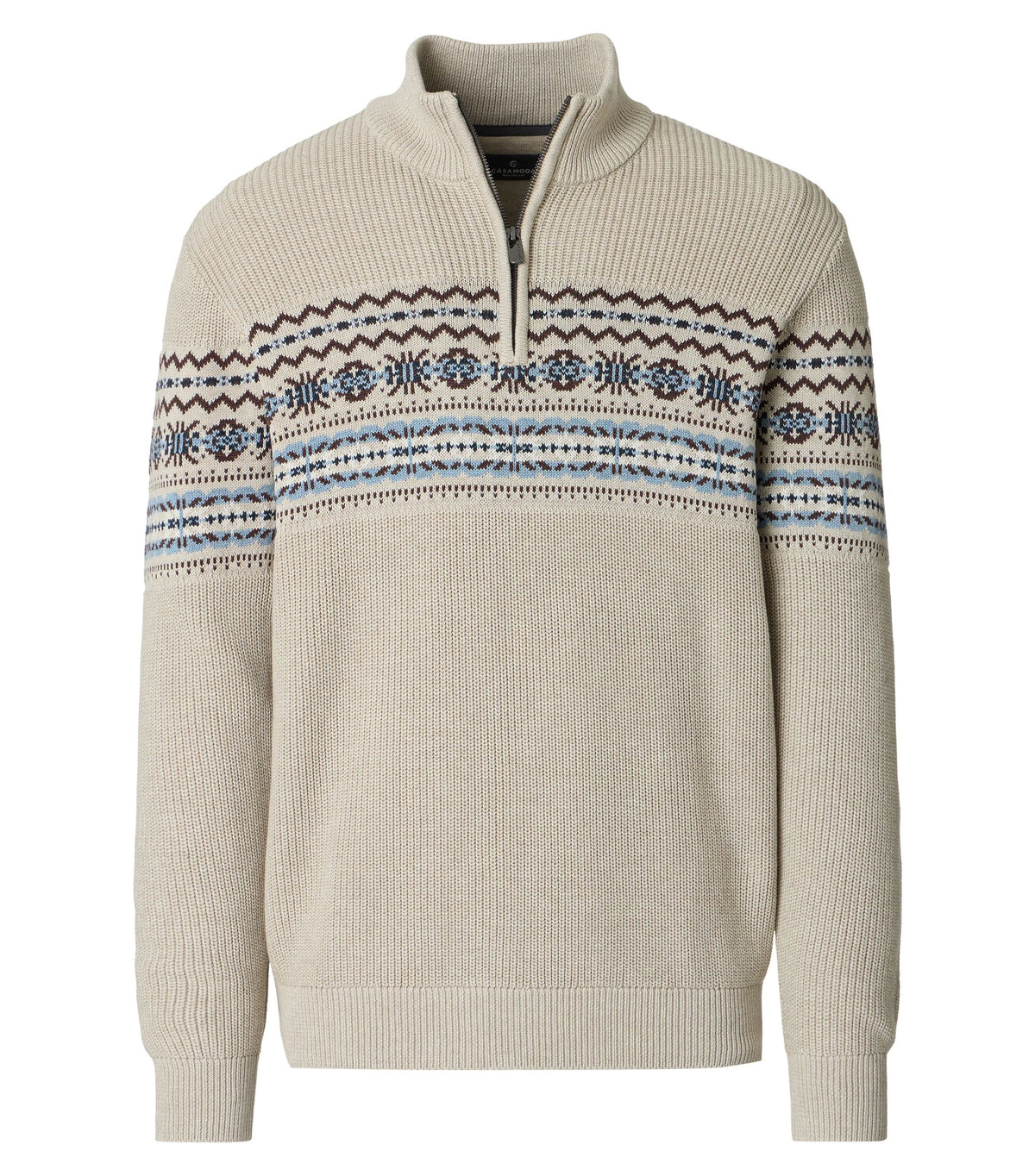 Stricktroyer 607 beige Bild 1