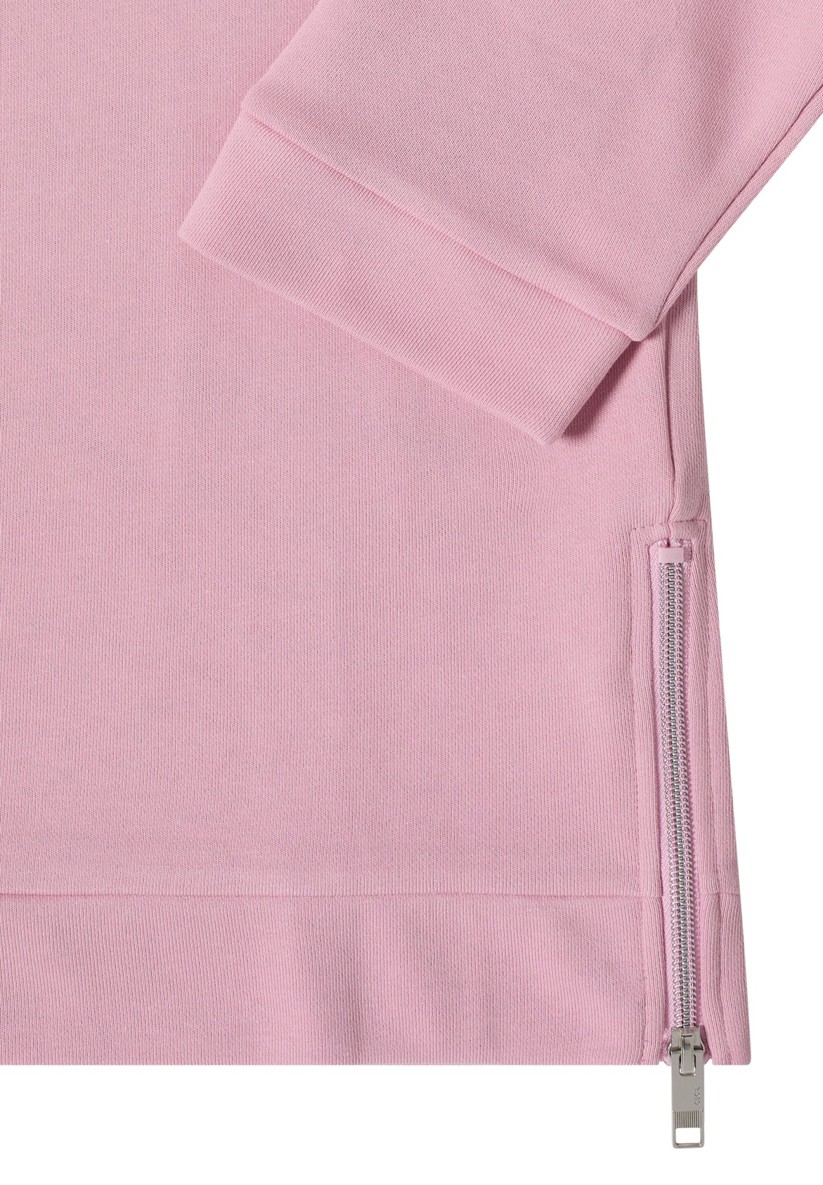 3/4-Arm Shirt mit Rundhals und Wording mellow rose Bild 2