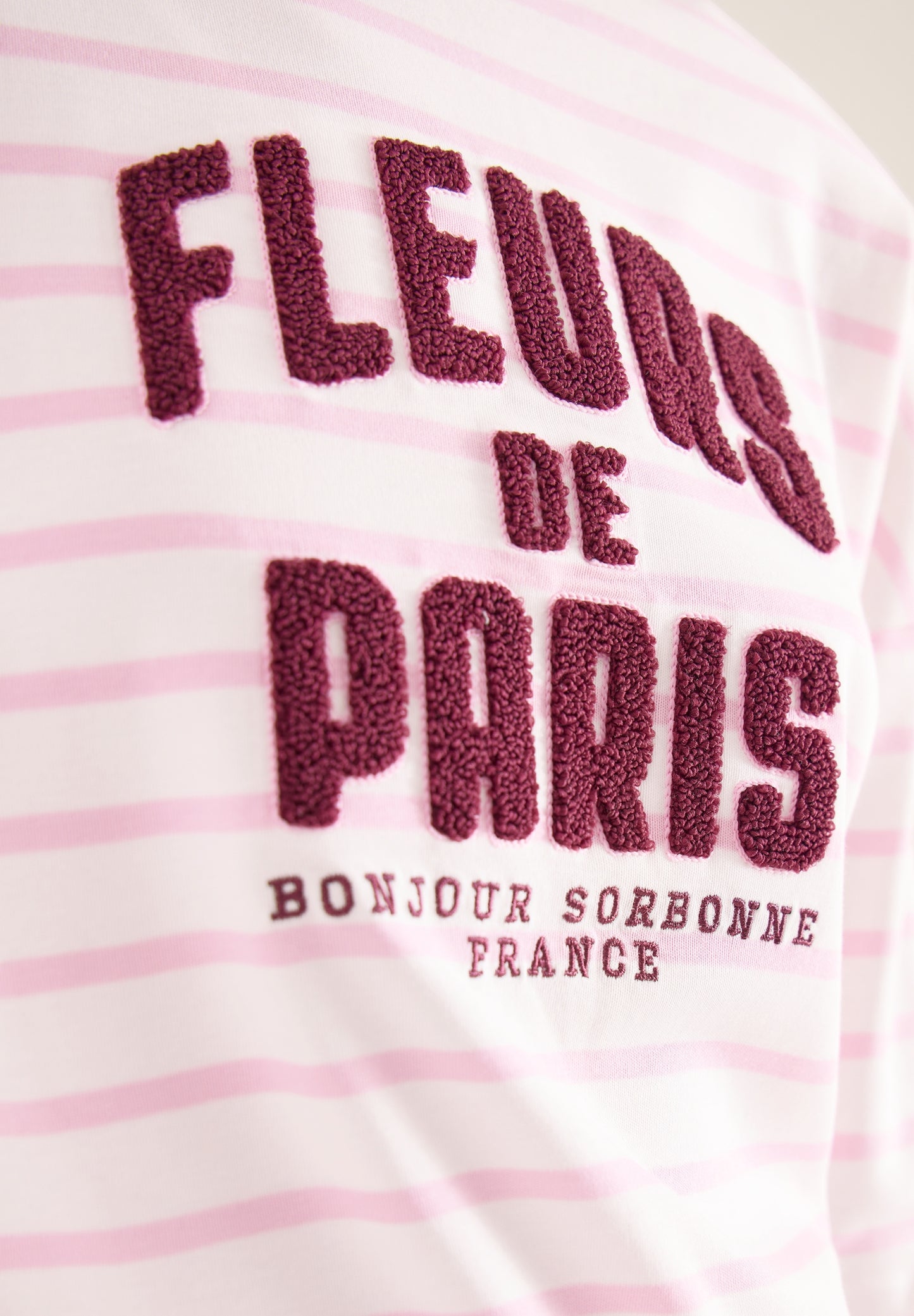 3/4-Arm Shirt mit Wording Artwork light blush rose Bild 6