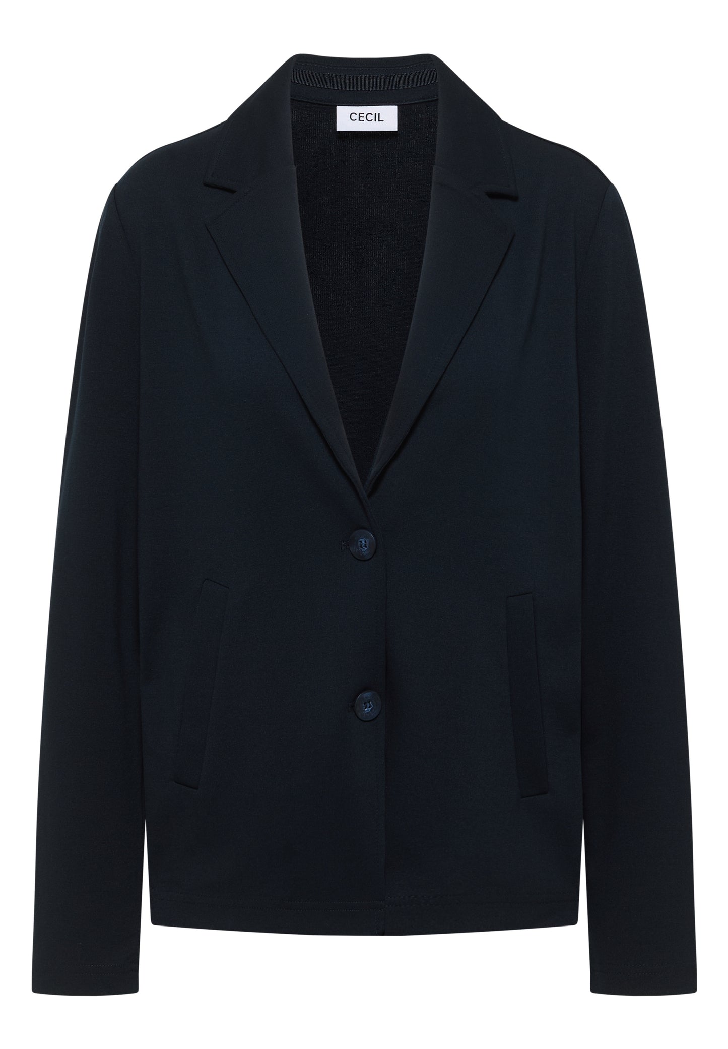 Basic Blazer mit Reverskragen universal blue Bild 1