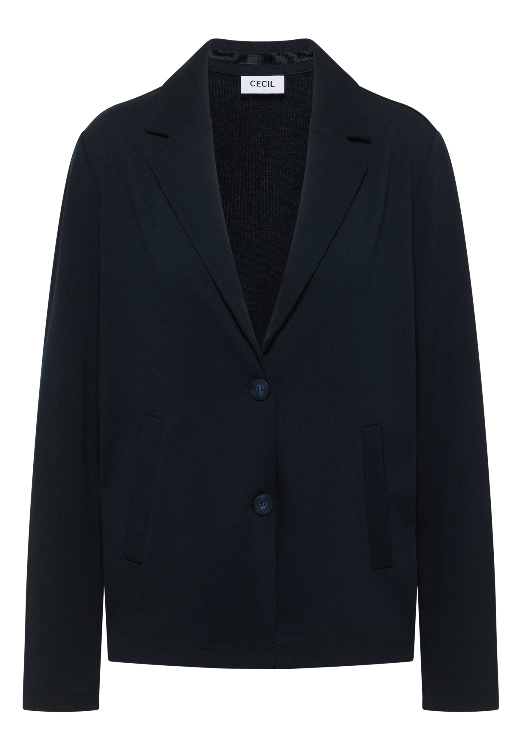 Basic Blazer mit Reverskragen universal blue Bild 1