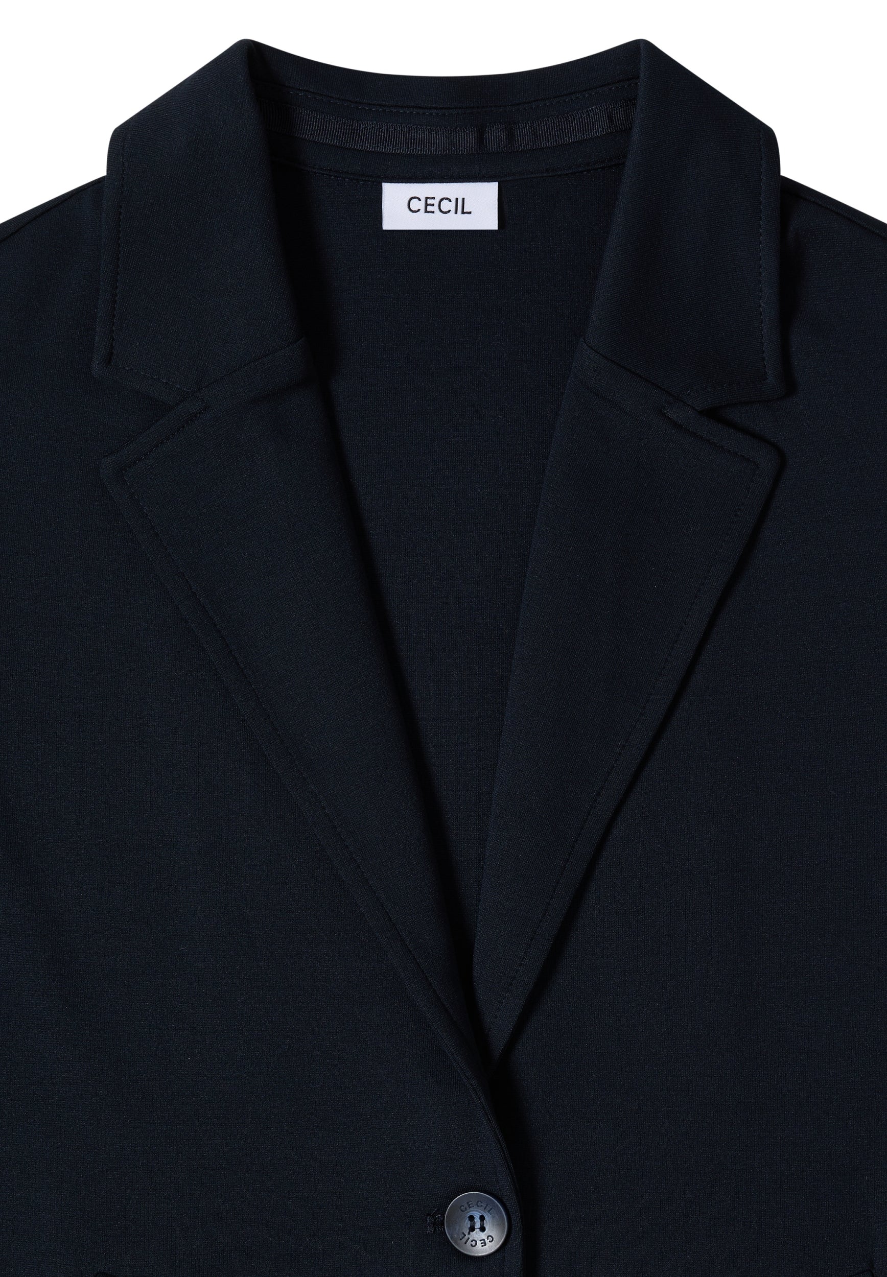 Basic Blazer mit Reverskragen universal blue Bild 2