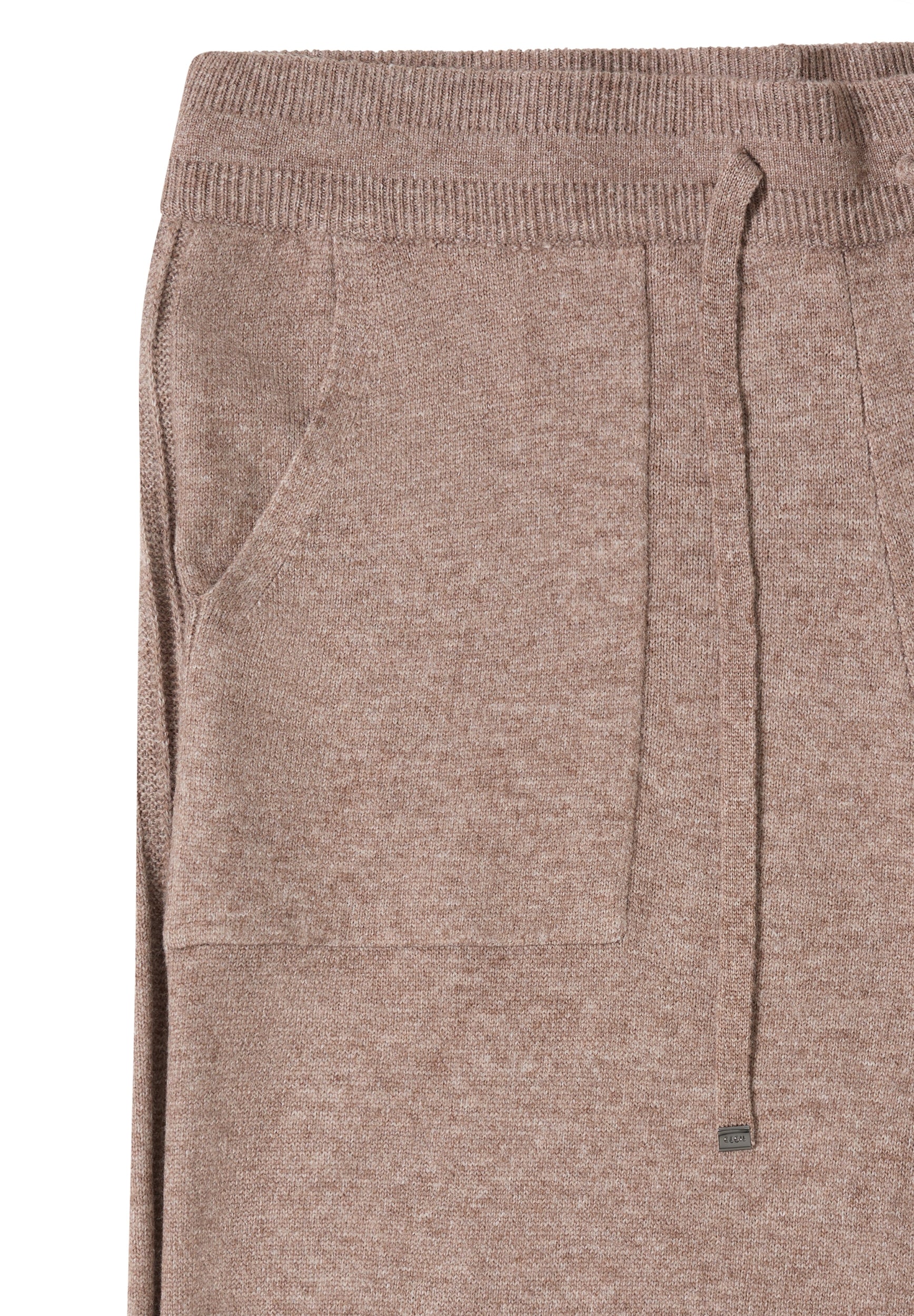 Cosy Neele Knit Pants chocolate mousse melange Bild 2