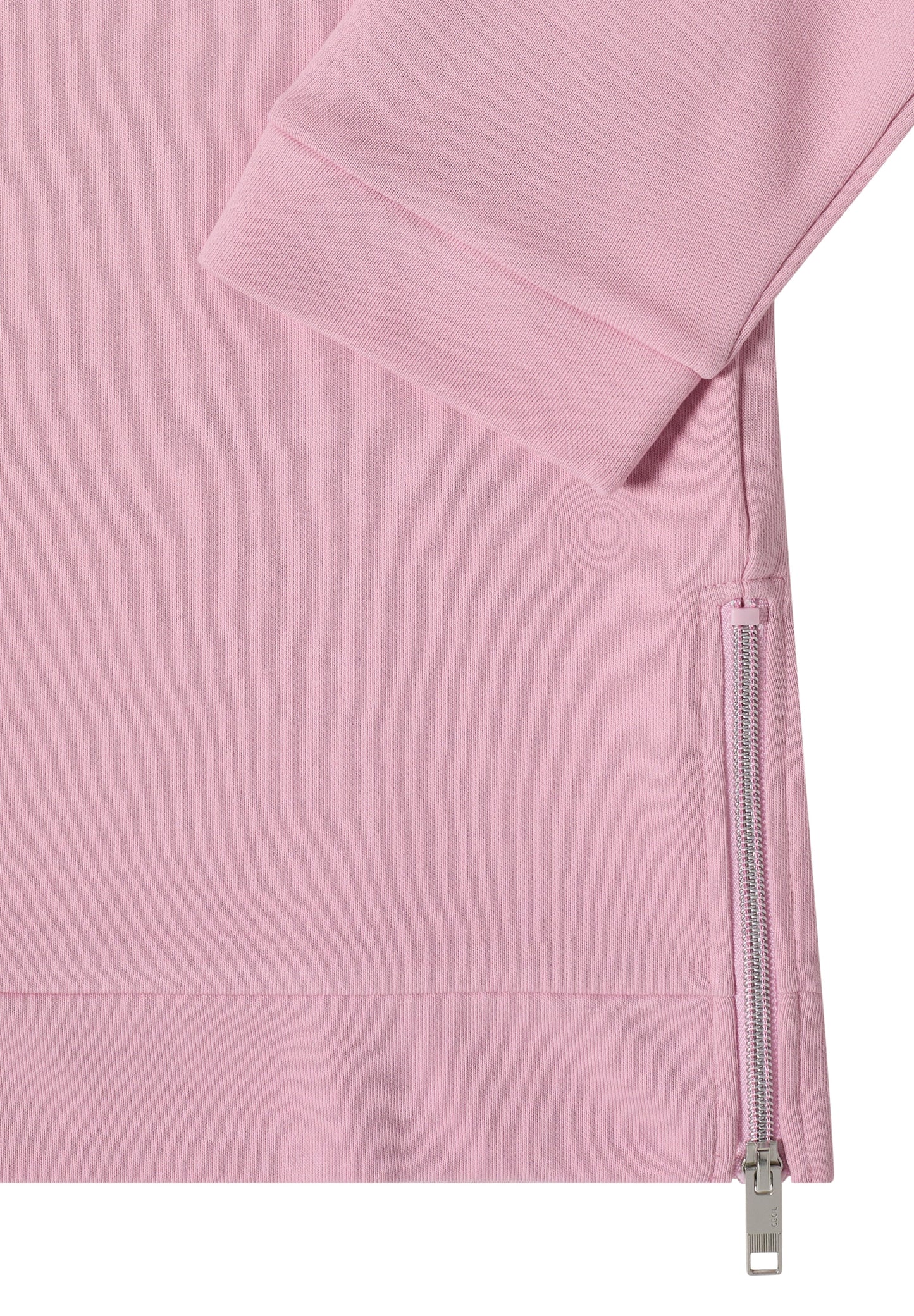 3/4-Arm Shirt mit Rundhals und Wording mellow rose Bild 2