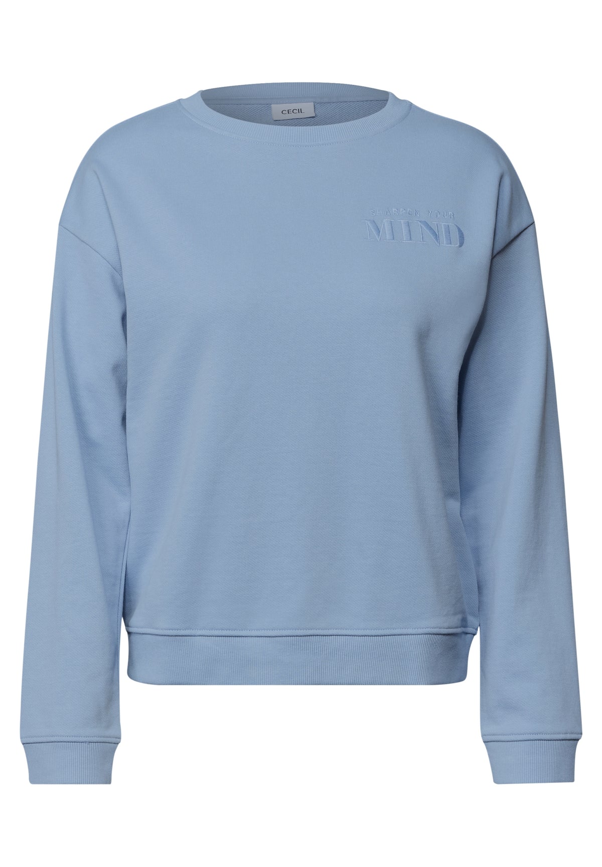 Sweatshirt mit Rundhals und Backprint cosmopolitan blue Bild 1