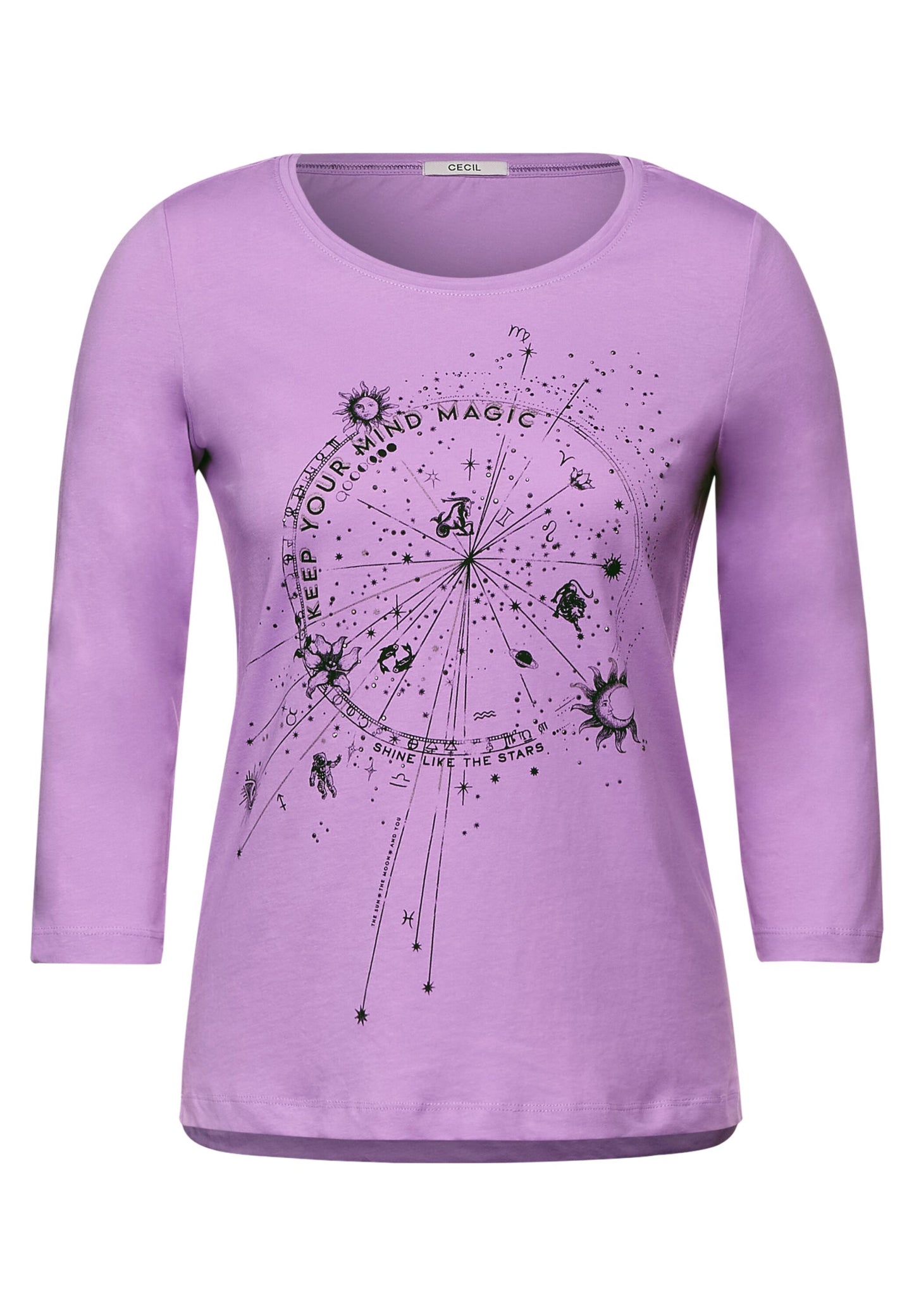Shirt with zodiac signs