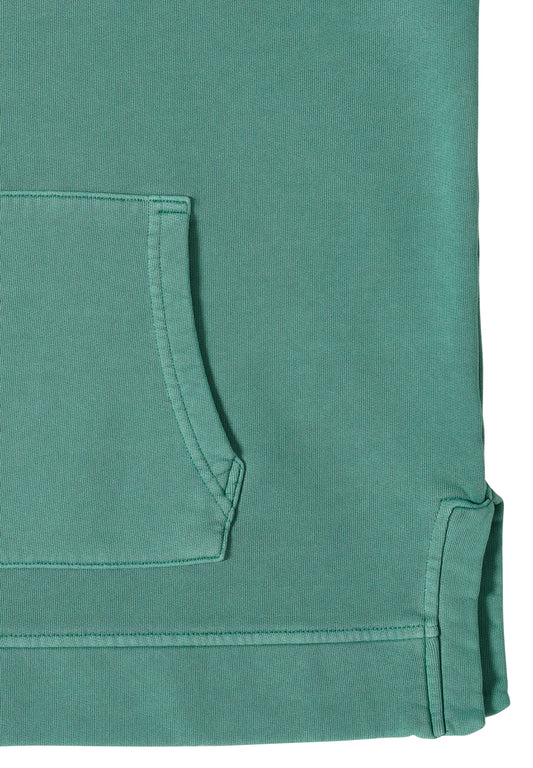 Garment-dyed Hoodie jewel green Bild 2