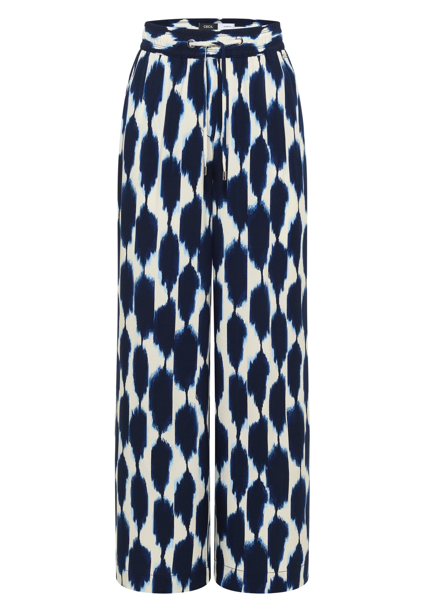 High Waist Wide Leg Hose im Loose Fit urban dark blue Bild 1