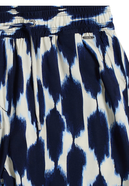 High Waist Wide Leg Hose im Loose Fit urban dark blue Bild 2