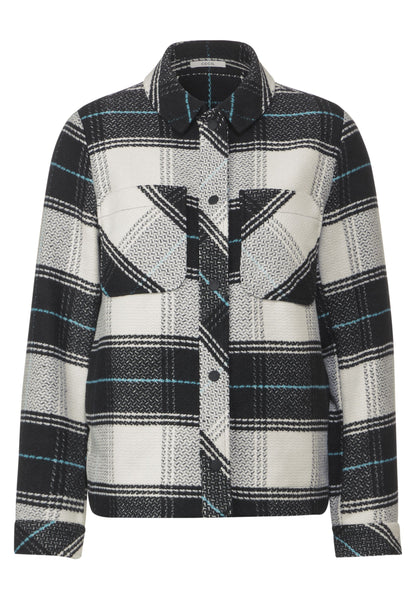Karierte Übergangsjacke Black Bild 2