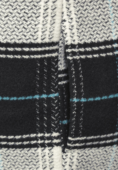 Karierte Übergangsjacke Black Bild 7