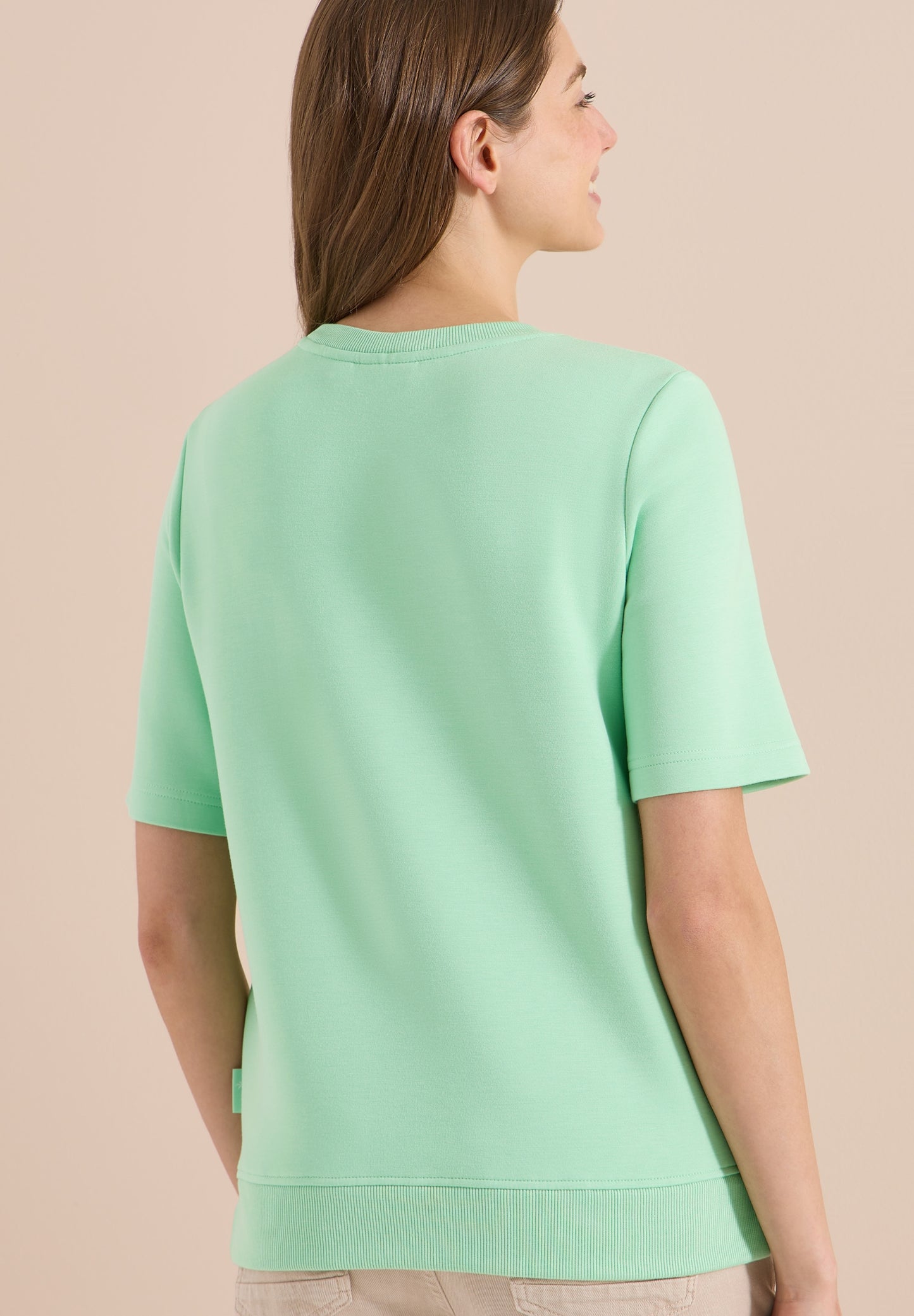 Kurzarm Sweatshirt mit Wording juicy lime Bild 4